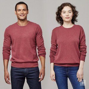 NAADAM Essential Cashmere Sweater Rosewood Sz M